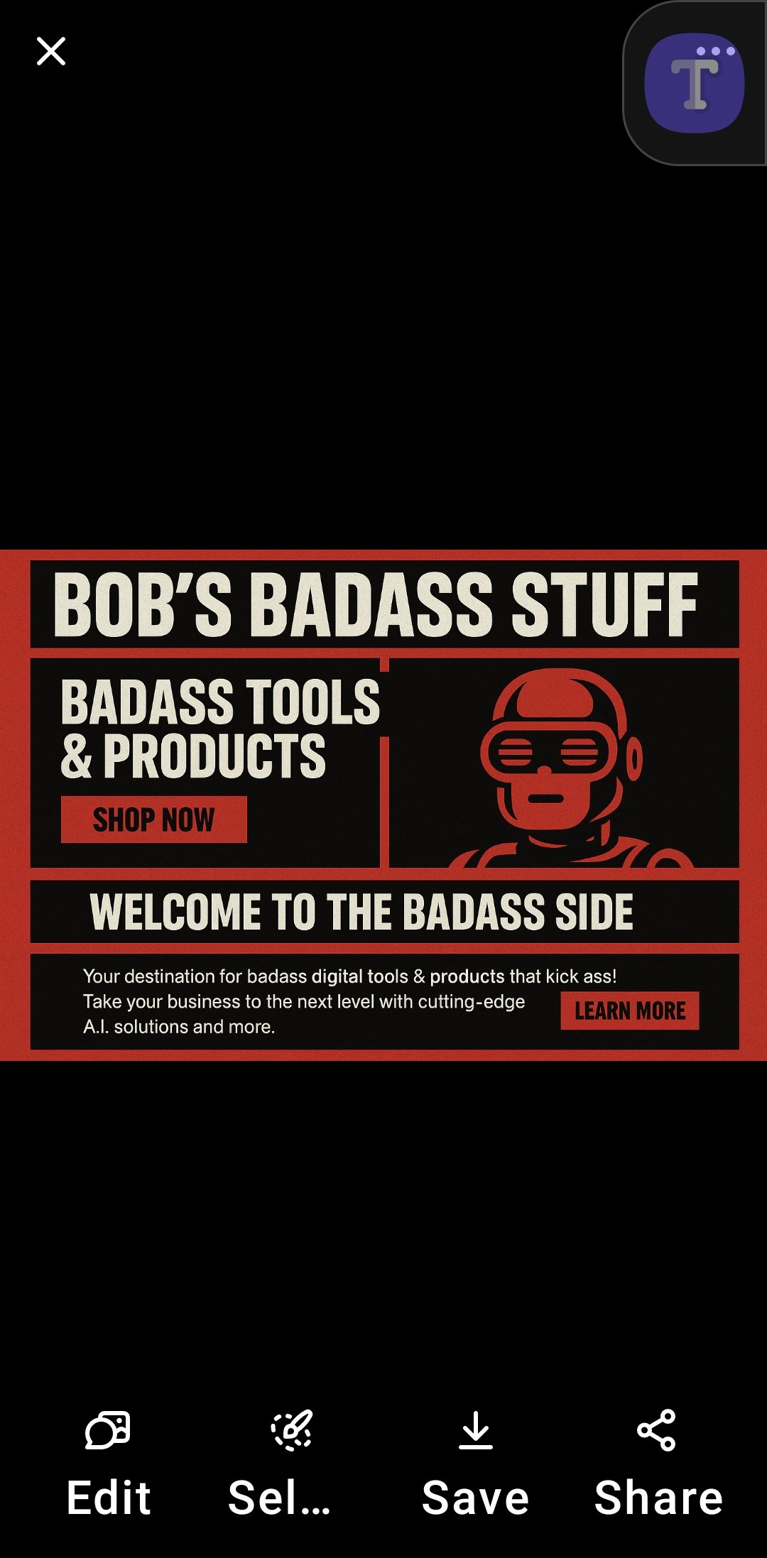 bobs bad ass stuff